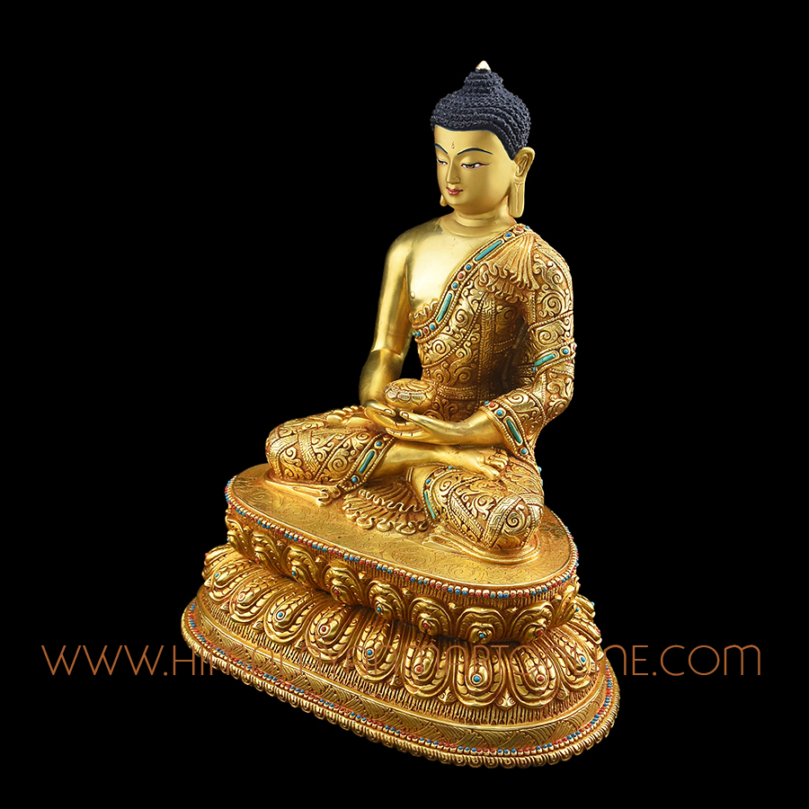 Sangye Opame Amitabha Buddha Copper Statue