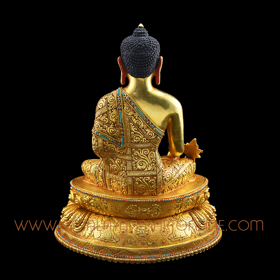Sangye Menla Medicine Buddha Copper Statue