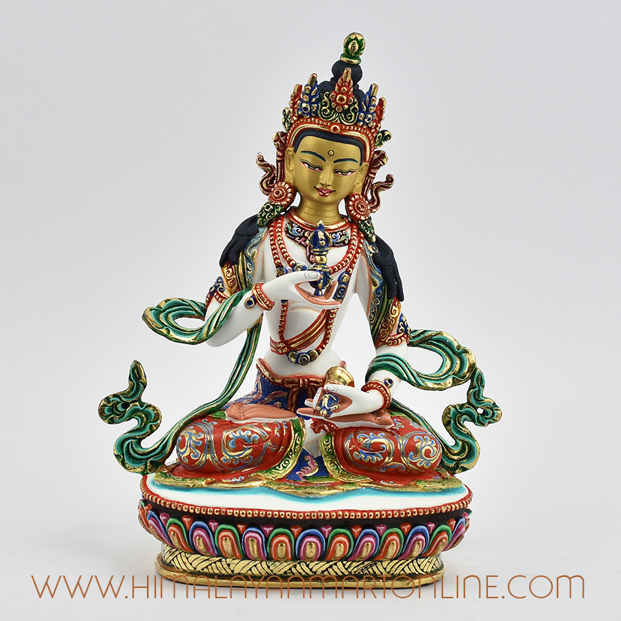 Hand Painted Vajrasattva Statue