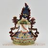 Painted White Tara Statue