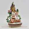 Painted White Tara Statue