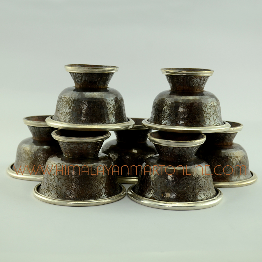 Copper Offering Bowls Set