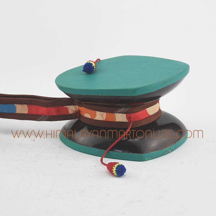 Tibetan Ceremonial Drum Damaru