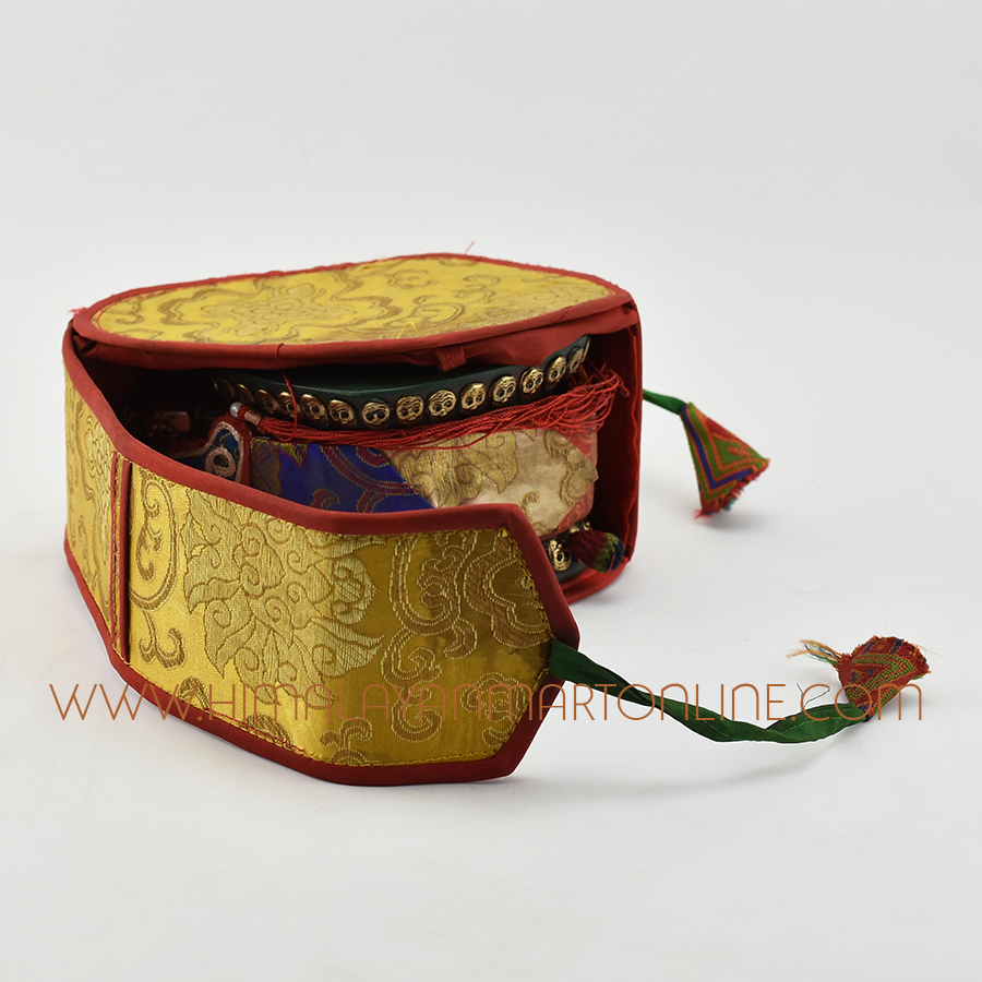 Buddhist Ceremonial Drum Damaru