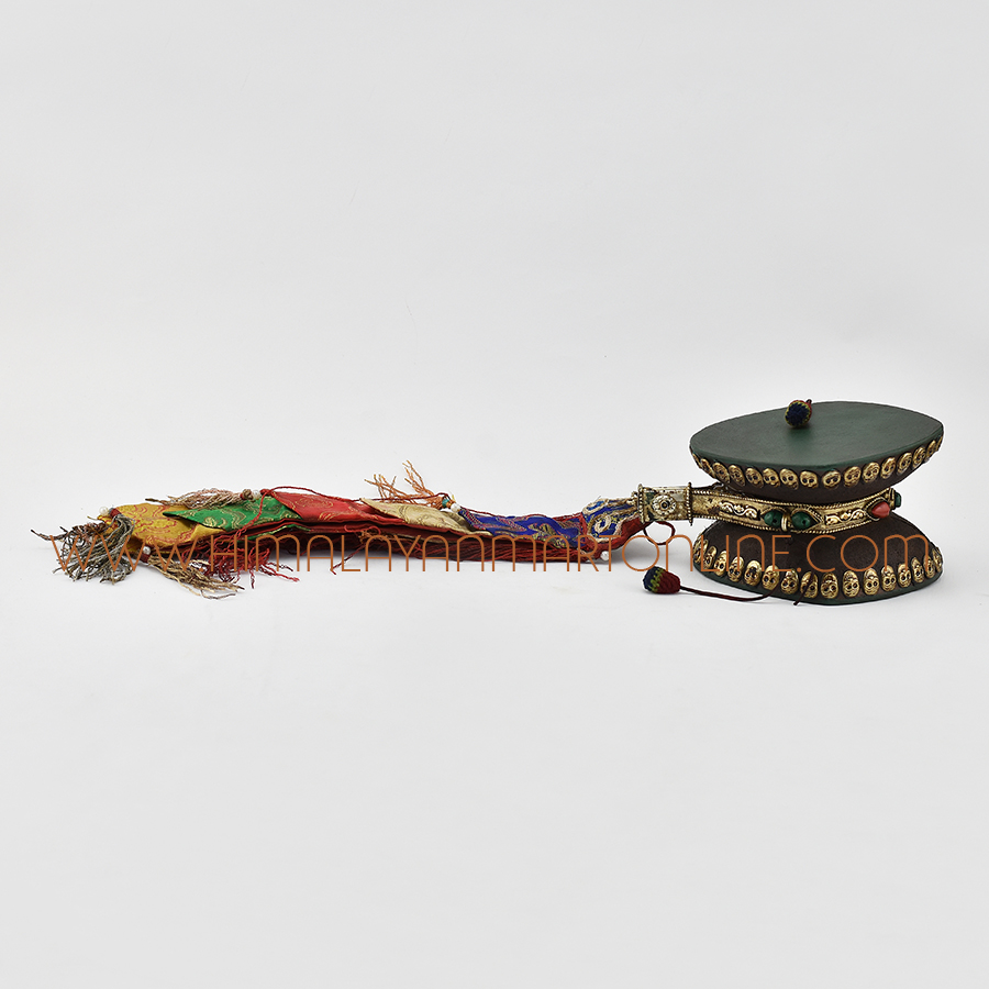 Buddhist Ceremonial Drum Damaru