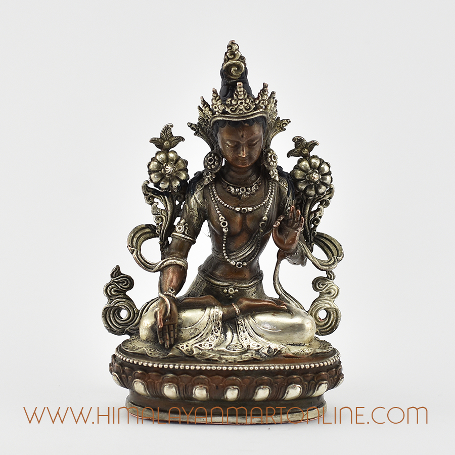 Silver Plated Dholkar Statue