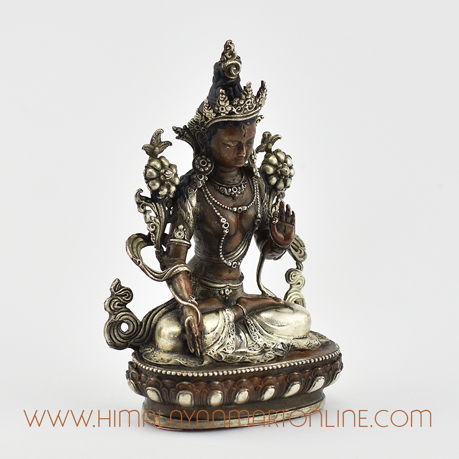 Silver Plated Dholkar Statue