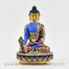 Painted Medicine Buddha Statue