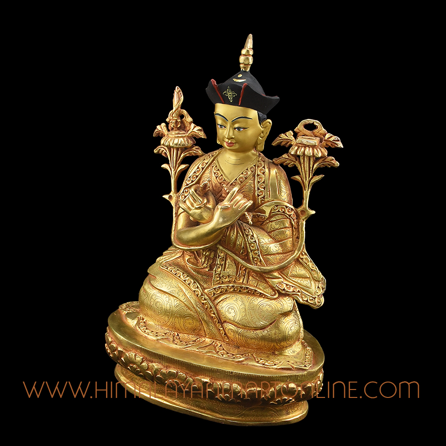 The Fifth Gyalwa Karmapa Copper Statue