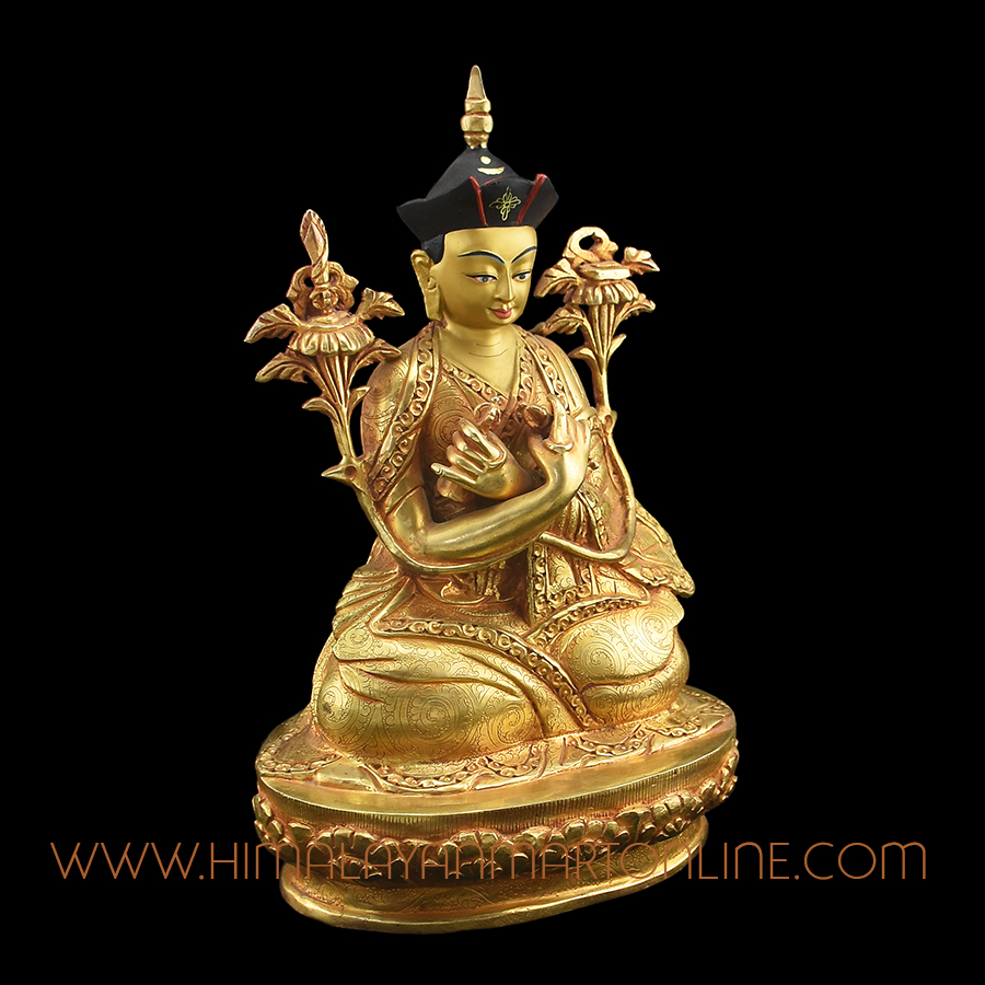 The Fifth Gyalwa Karmapa Copper Statue