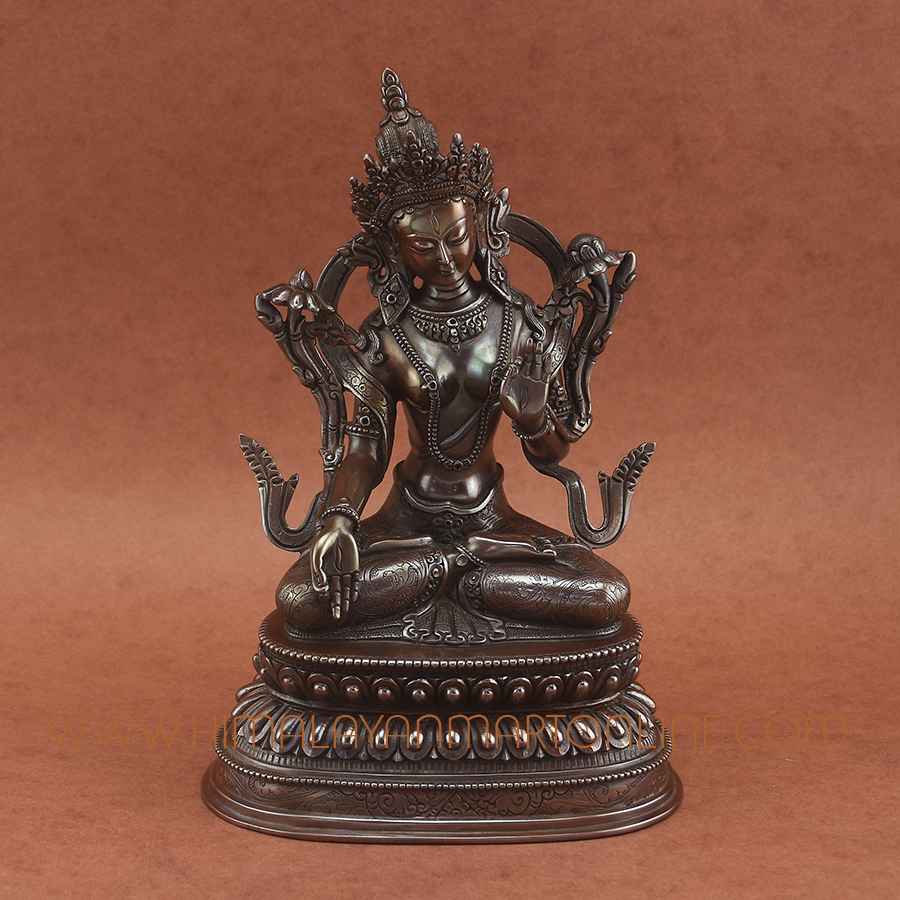 Dholkar Copper Statue