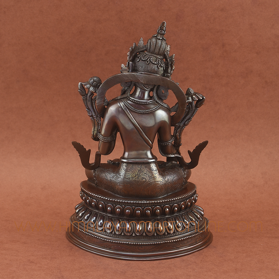 Dholkar Copper Statue
