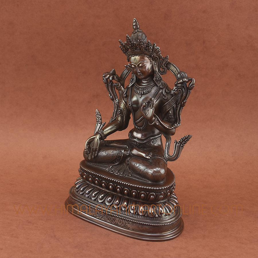 Dholkar Copper Statue