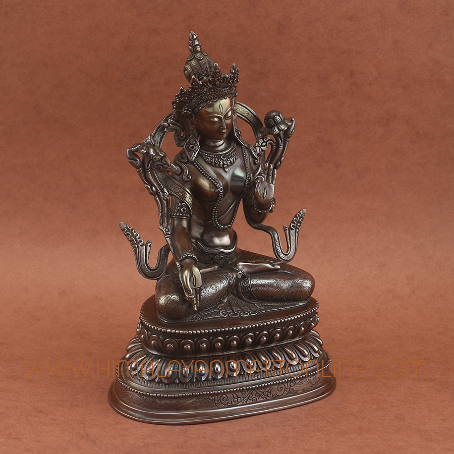 Dholkar Copper Statue