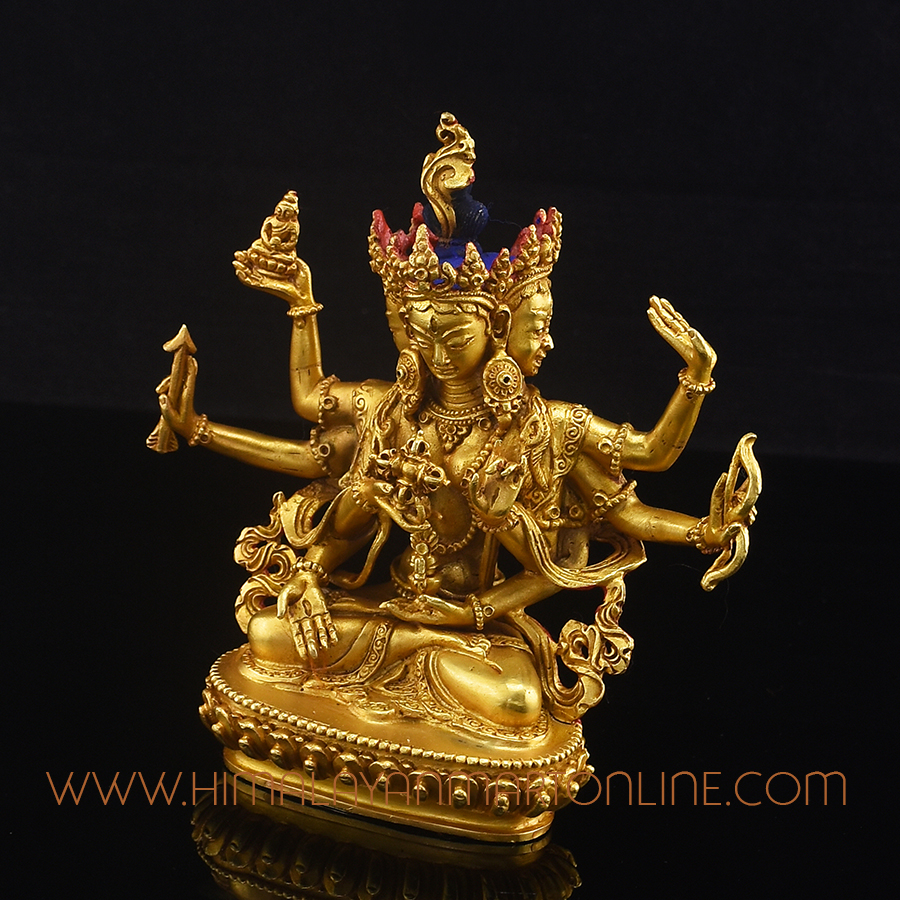 Buddha Namgyalma Copper Statue