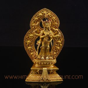 Standing Namgyal Copper Statue