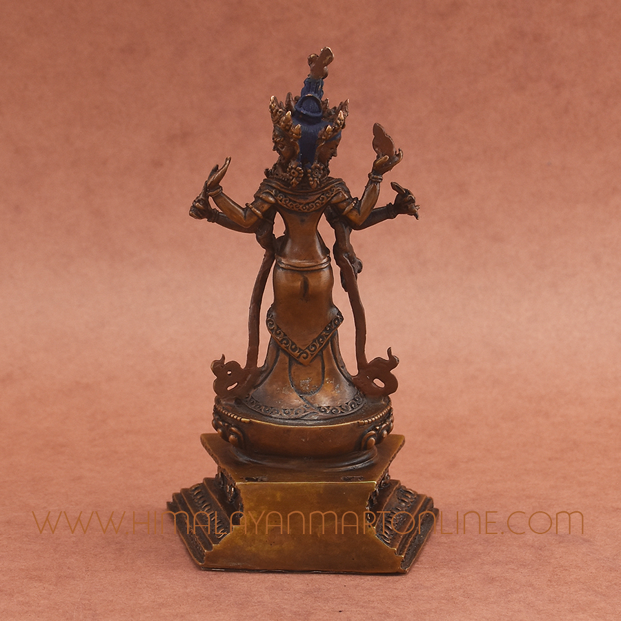 Standing Namgyalma Copper Statue