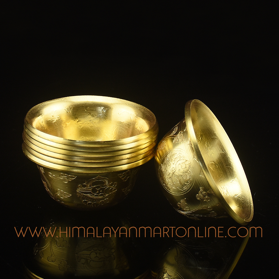 Tibetan Water Offering Bowls
