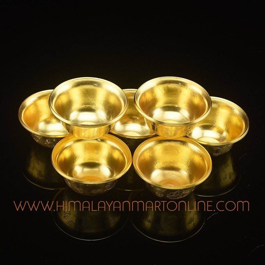 Tibetan Water Offering Bowls