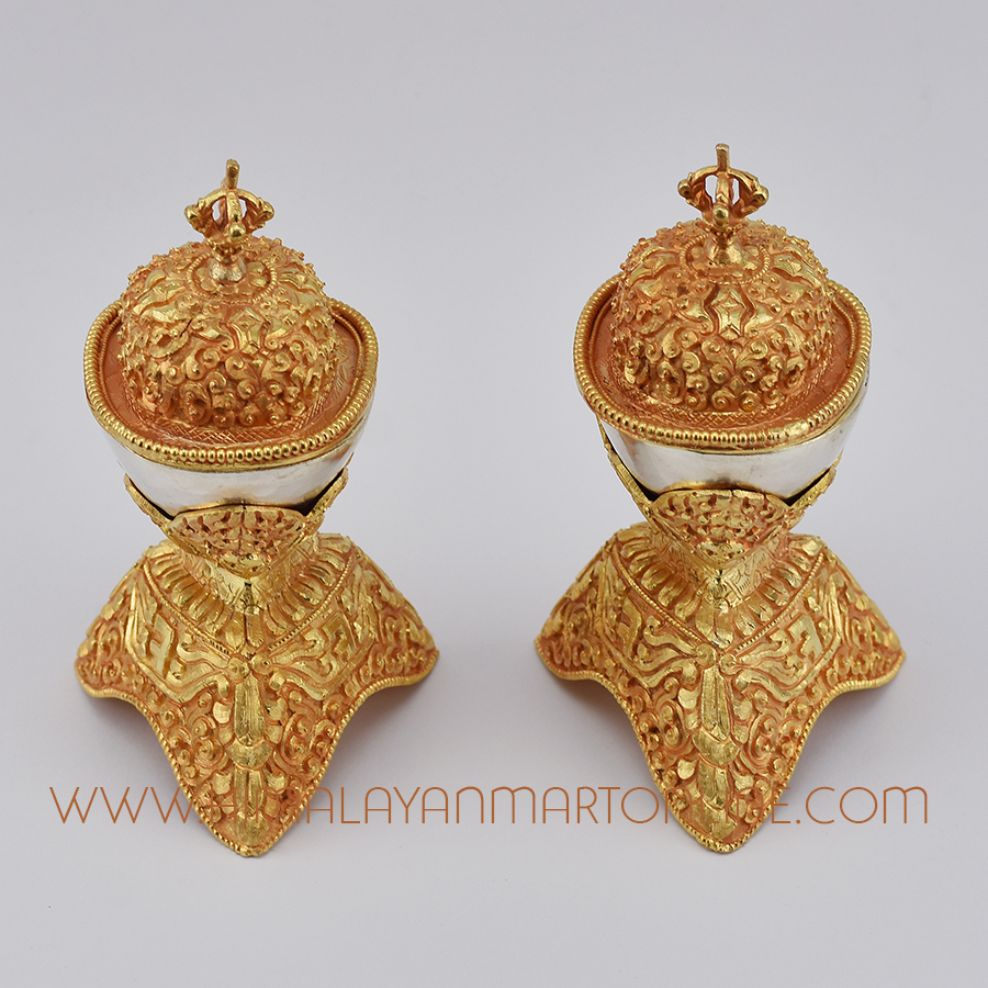 Tibetan Ritual Kapala Set