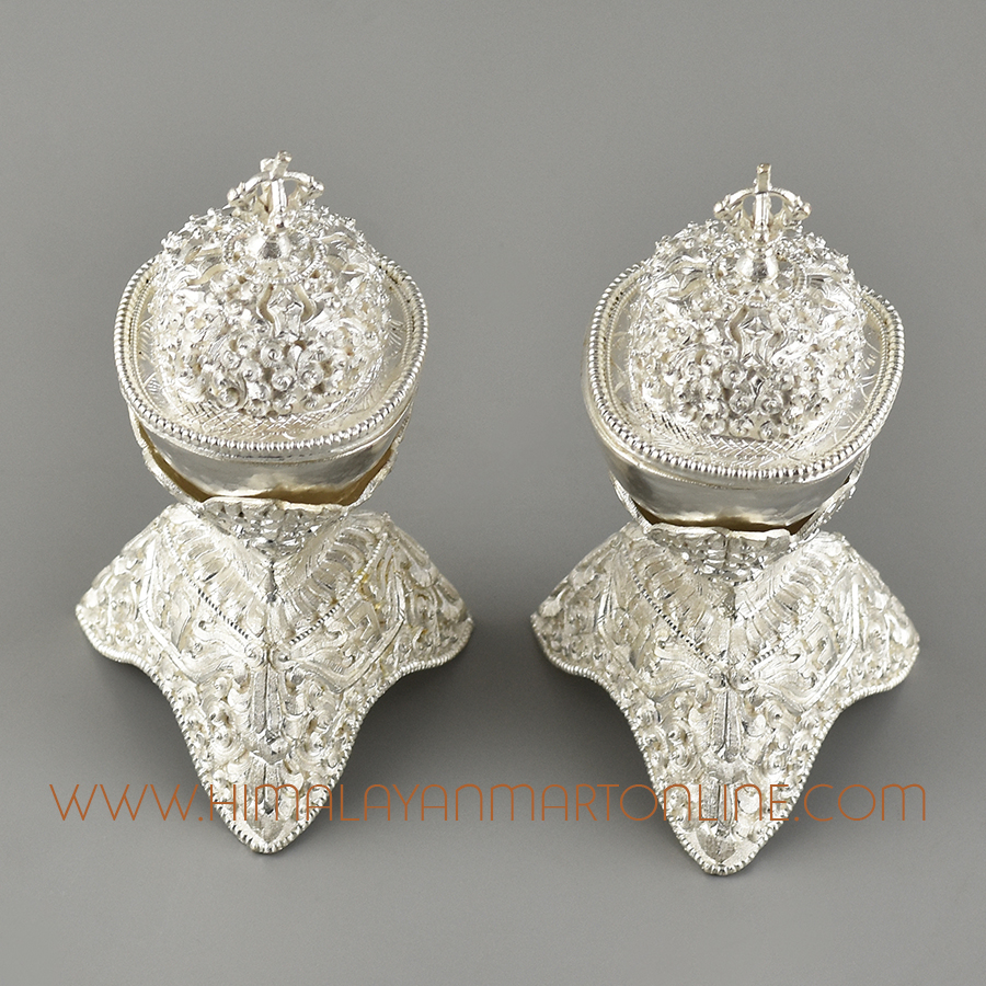 Buddhist Ritual Kapala Set