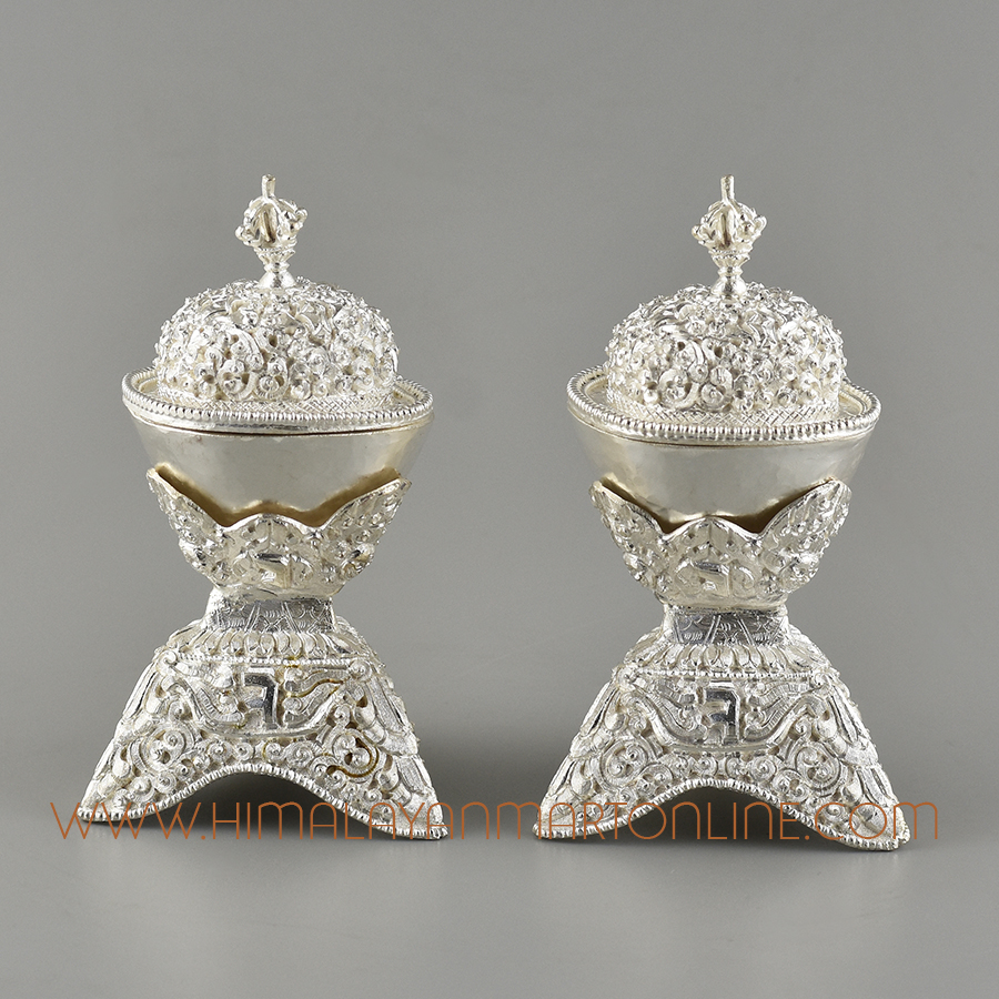 Buddhist Ritual Kapala Set