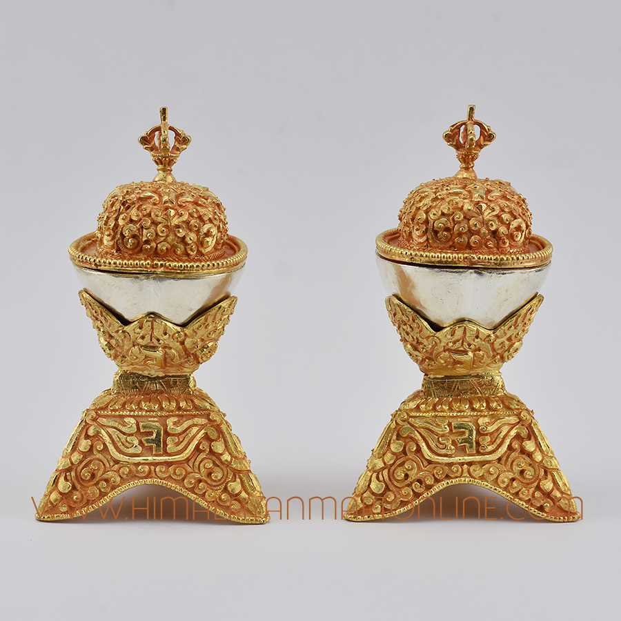 Tibetan Ritual Kapala Set