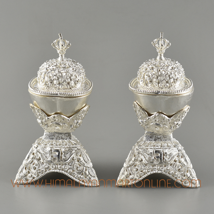 Buddhist Ritual Kapala Set