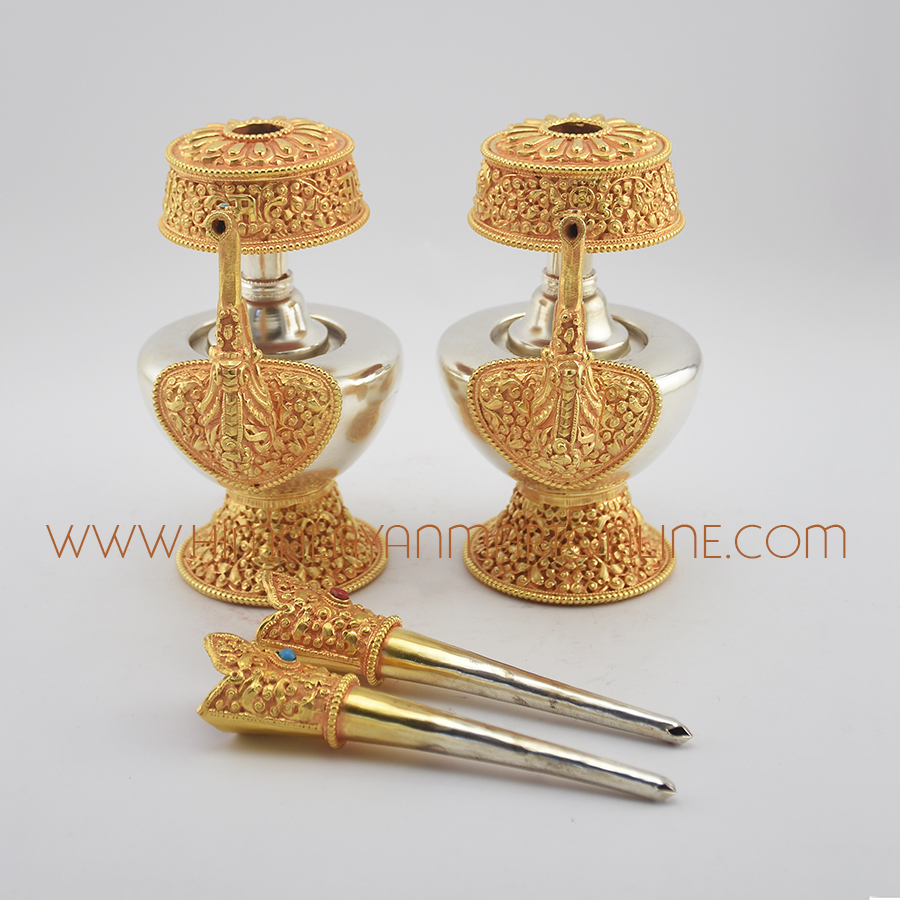 Tibetan Ritual Bhumpa Set