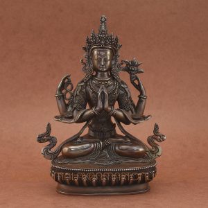Hand Carved Chenrezig Statue