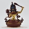 Gold Inlaid Manjushri Statue