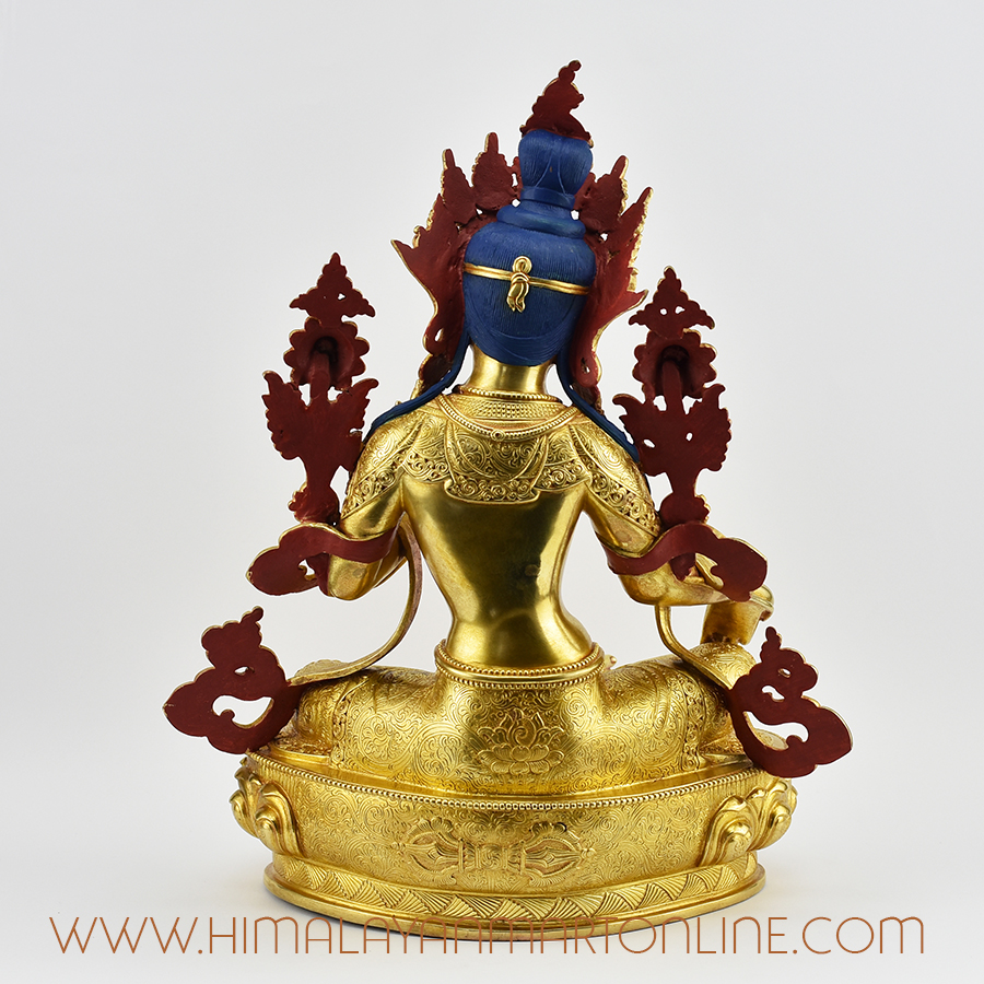 Tibetan Green Tara Statue