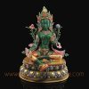 Tibetan Dholma Green Tara Copper Statue