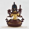 White Manjushri Copper Statue