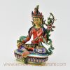 Painted Red Tara Statue