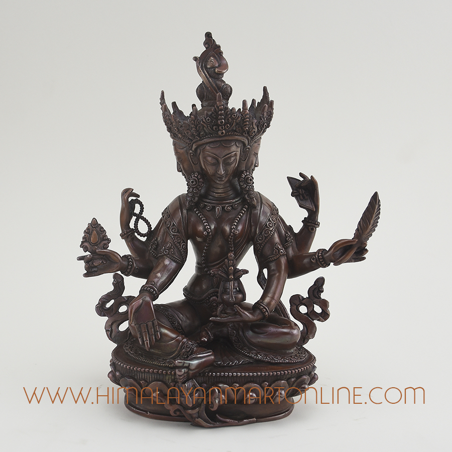 Tibetan Vasundhara Statue