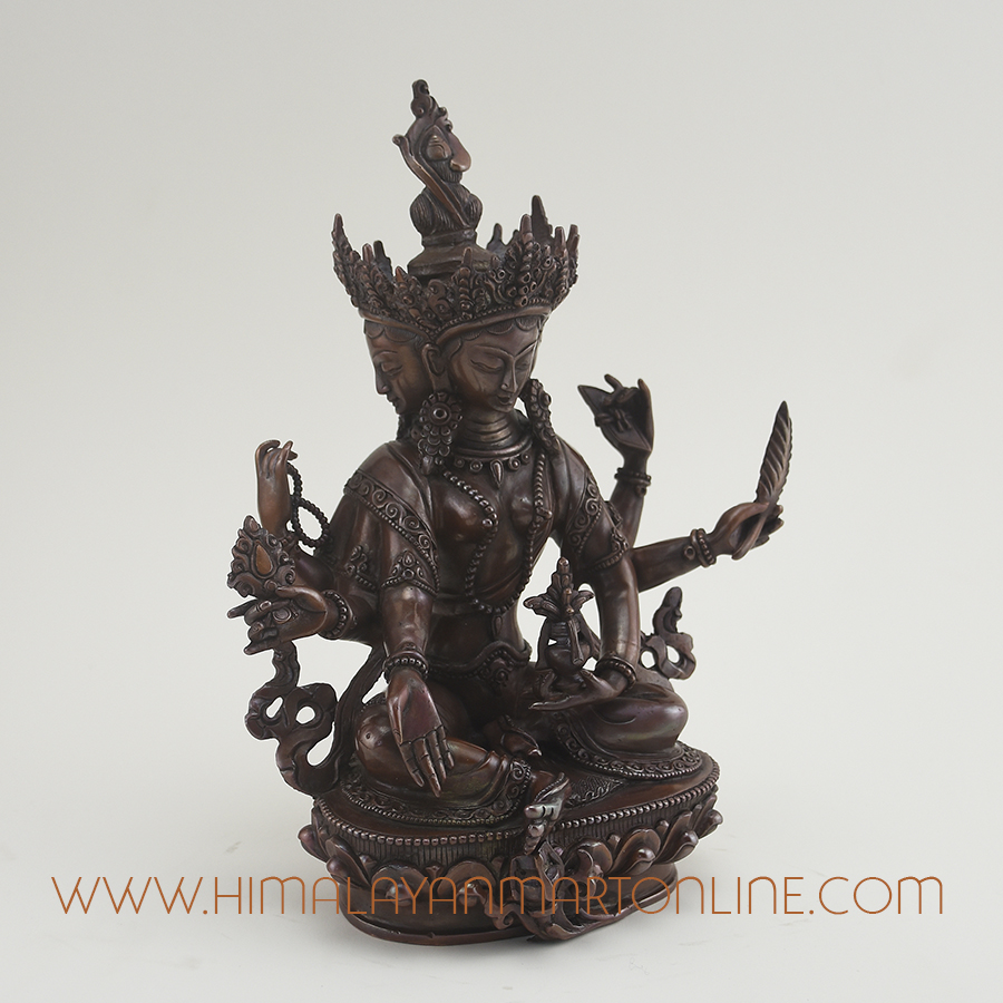 Tibetan Vasundhara Statue