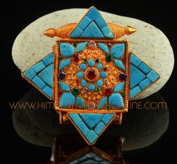 Buddhist Ritual Amulet Prayer Box Ghau