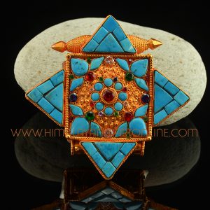 Buddhist Ritual Amulet Prayer Box Ghau