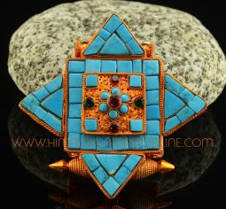 Tibetan Ghau Pendant Prayer Box