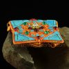 Tibetan Shrine Item Ghau Prayer Box Pendant