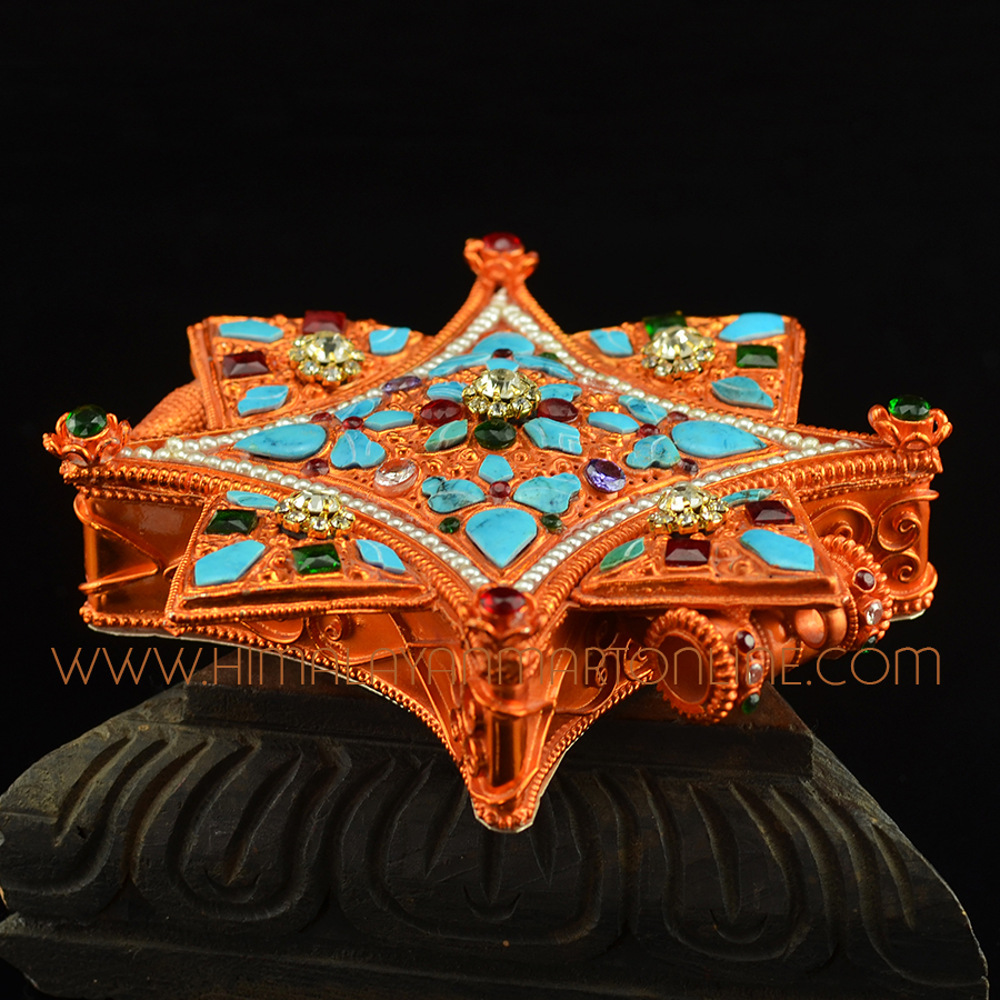 Ritual Pendant Amulet Ghau Prayer Box