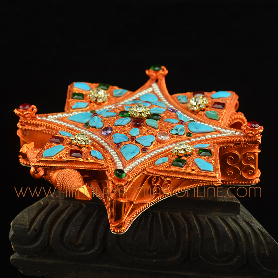 Ritual Pendant Amulet Ghau Prayer Box