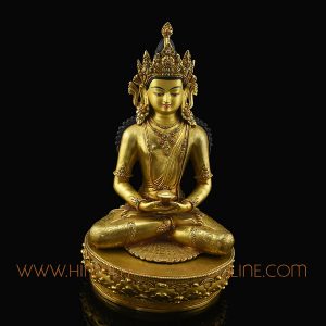 Crowned Amitabha Buddha Statue
