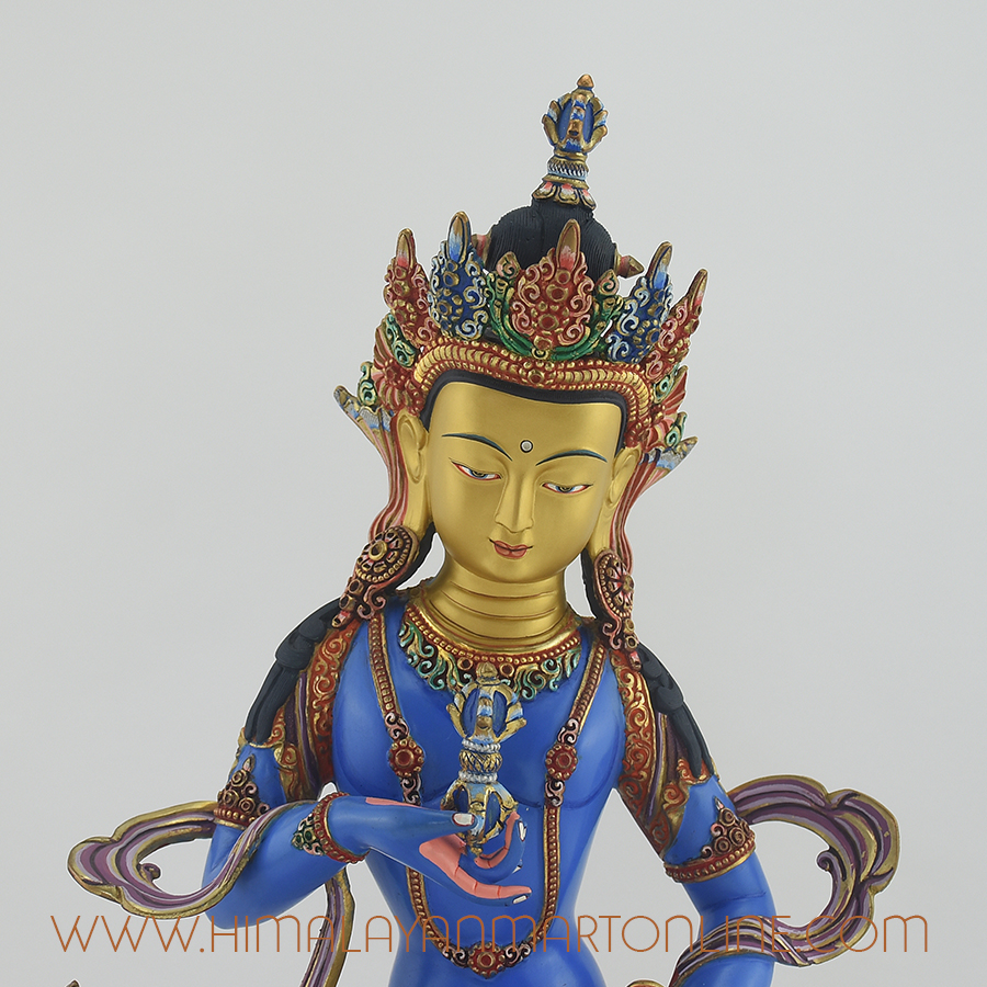 Finely Painted Vajrasattva Statue