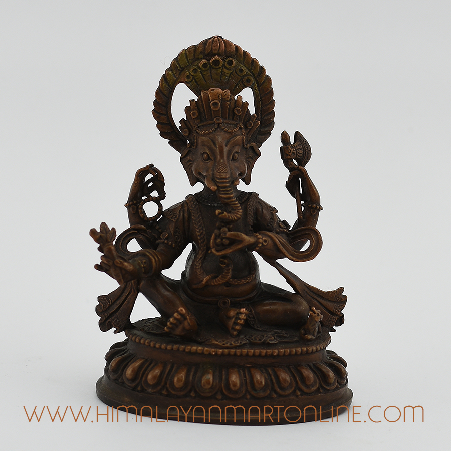 Ganesha Copper Statue