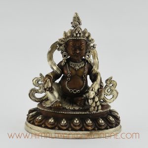 Yellow Jambhala Statue Copper