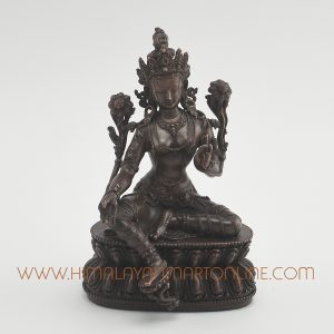 Green Tara Statue Copper