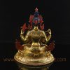 Framed Chenrezig Copper Statue