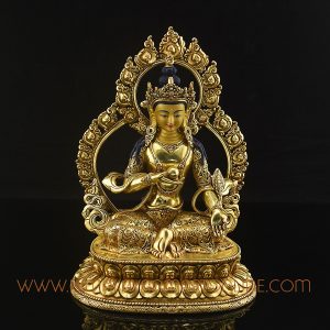 Framed Ksitigarbha Bodhisattva Statue